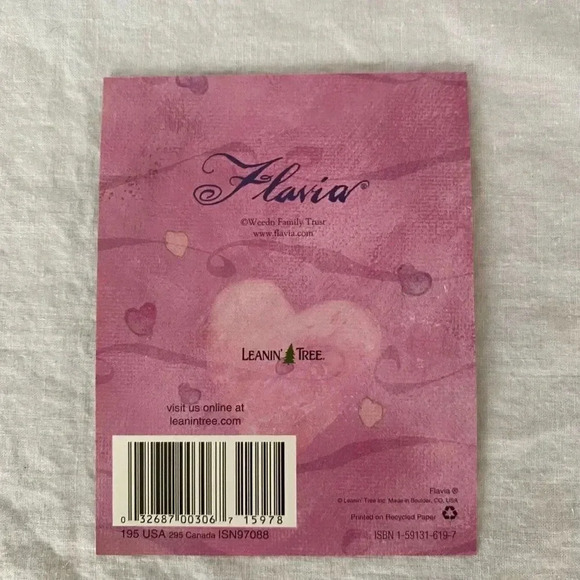 Vintage 6/pk INSPIRING WORDS Greeting Cards Leanin' Tree Flavia Weedn NOS - Picture 5 of 13